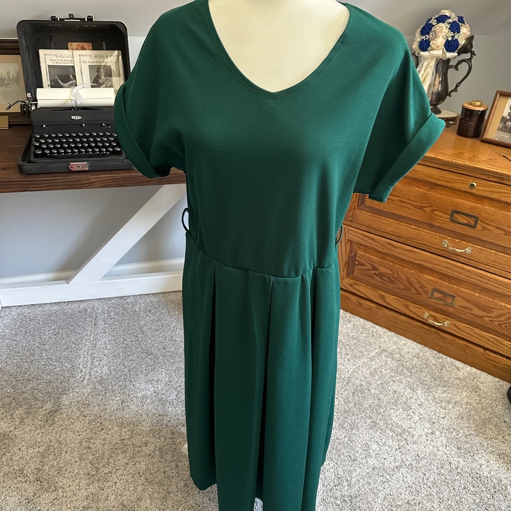 Green Swing Dress